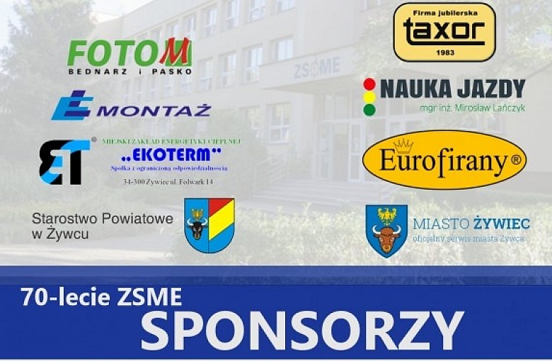 Sponsorzy Jubileuszu