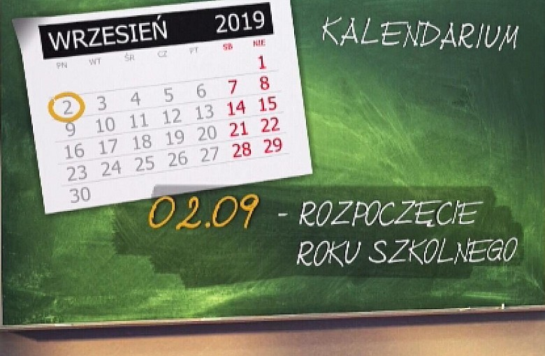 Organizacja roku szkolnego 2019/2020