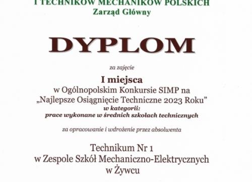 Najlepsze Osiągnięcie Techniczne 