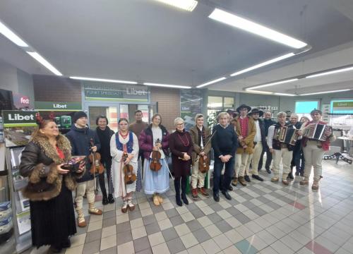 Tournée szkolnej grupy kolędniczej