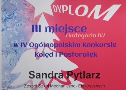 Wokalne sukcesy Sandry Pytlarz2